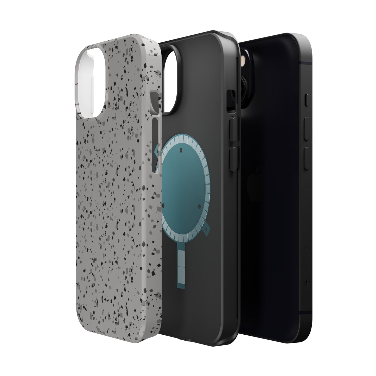 Grey Terrazzo MagSafe Tough Case