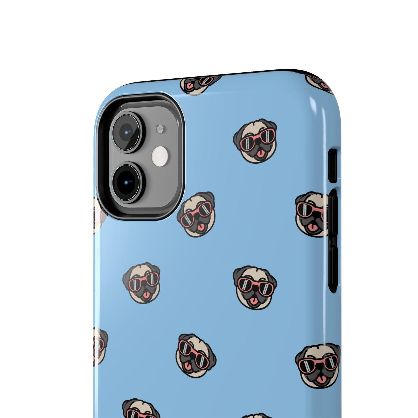 Pug Pattern Tough iPhone Case