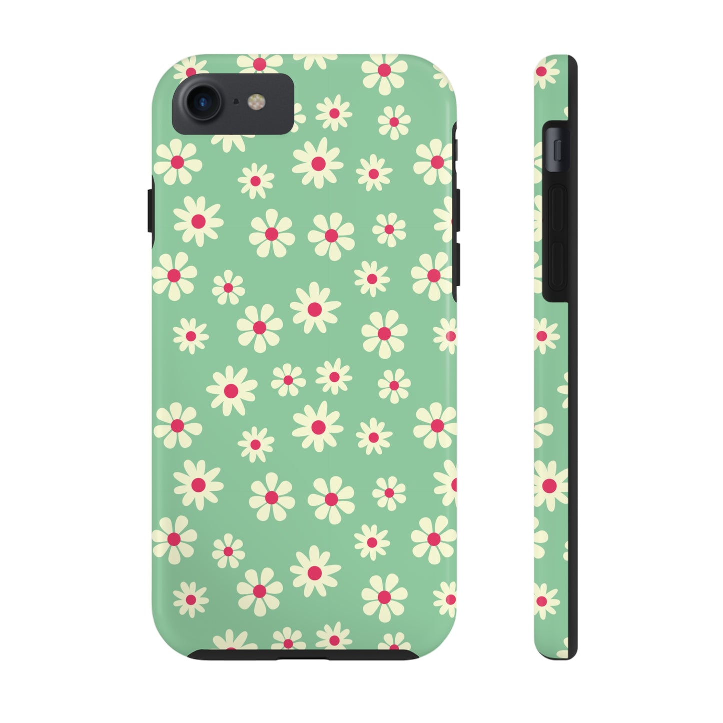 Retro Floral Tough iPhone Case