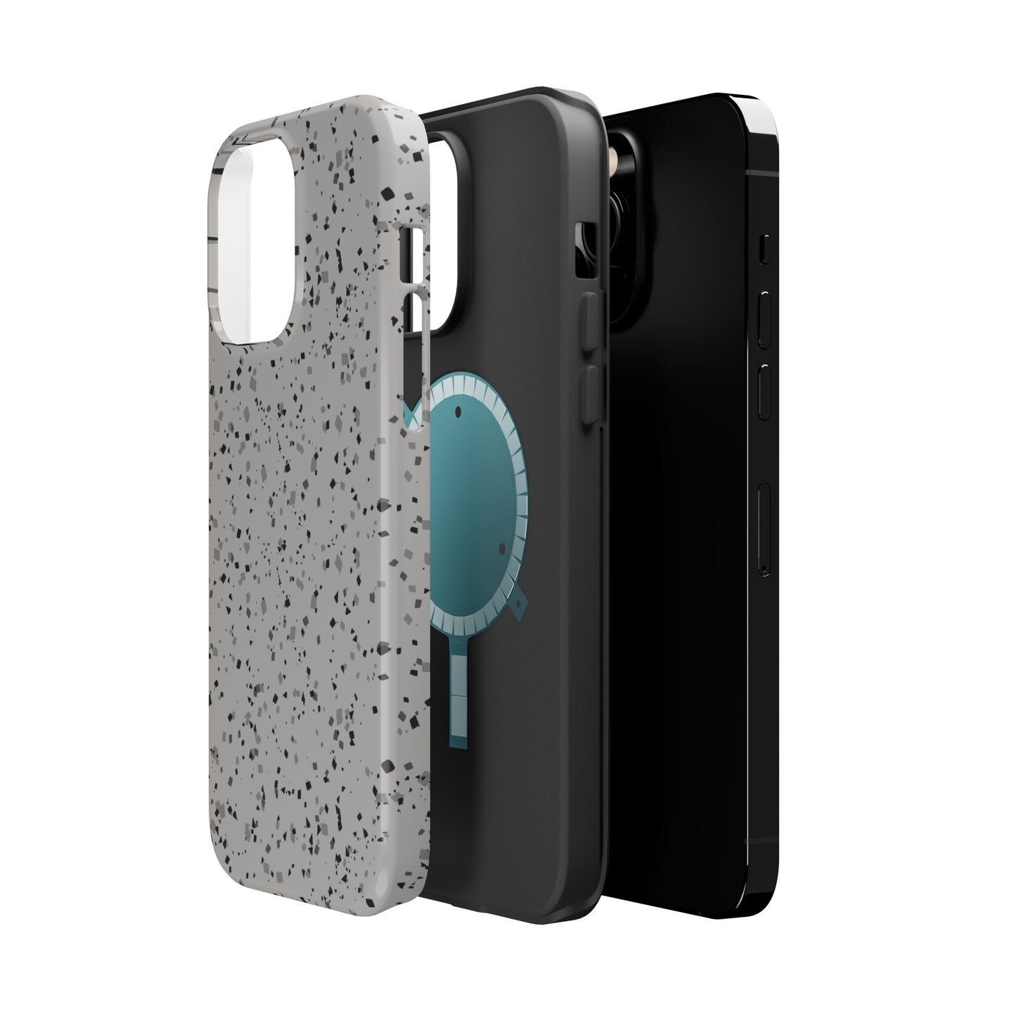 Grey Terrazzo MagSafe Tough Case