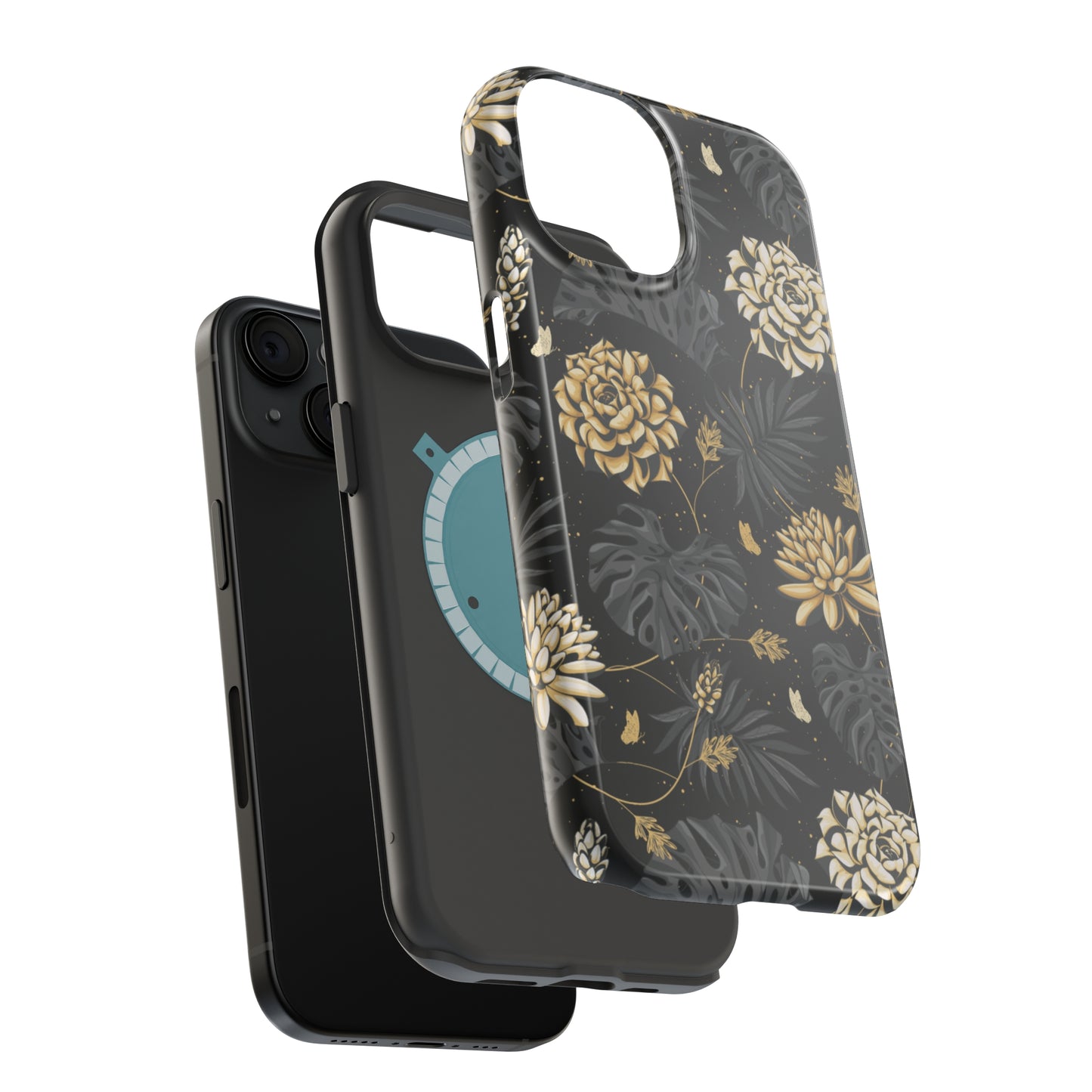 Golden Bloom MagSafe Tough Case