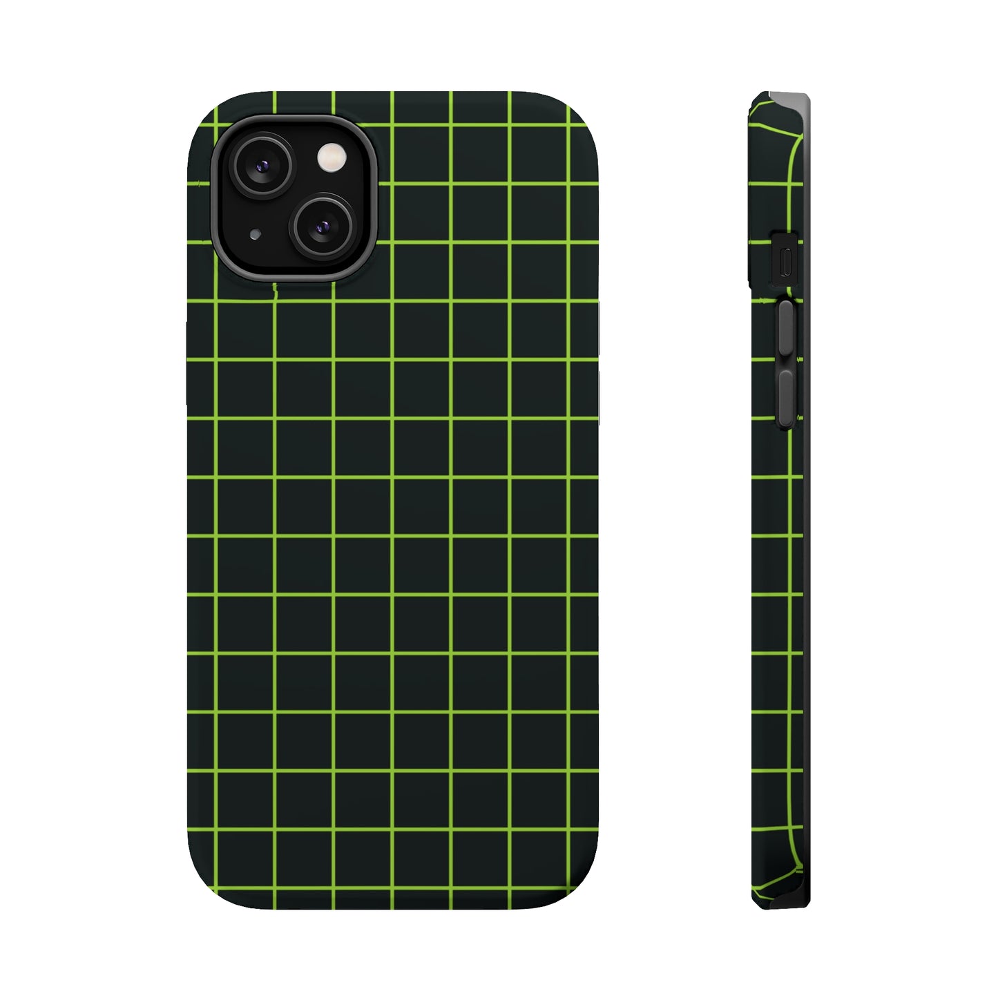 Green Grid MagSafe Tough Case