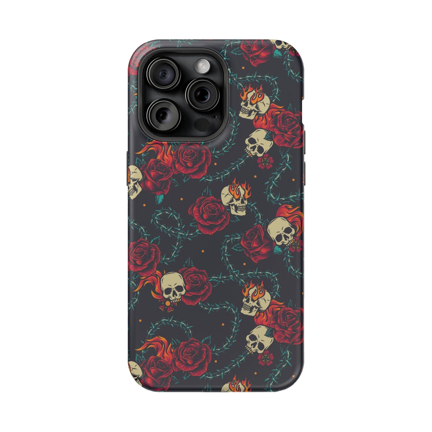 Skulls & Roses MagSafe Tough Case