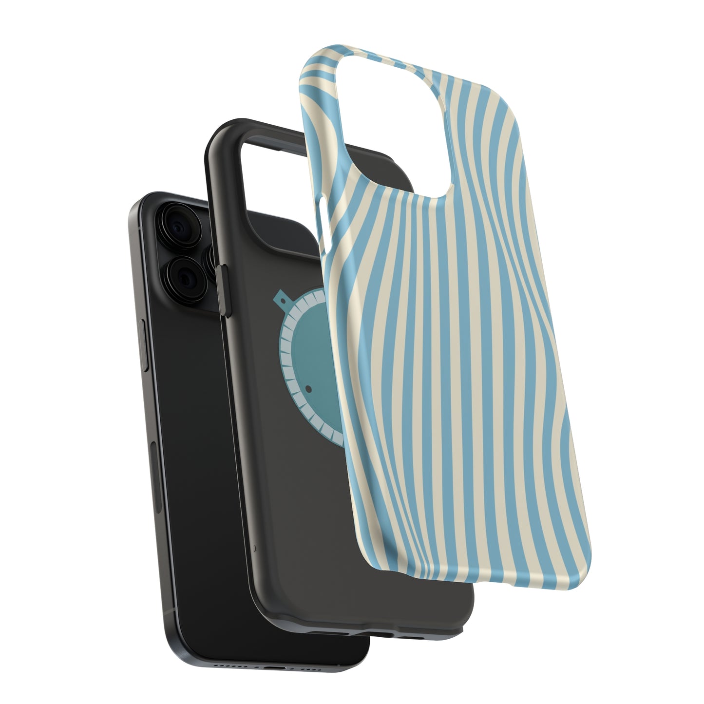 Aqua Swirl MagSafe Tough Case