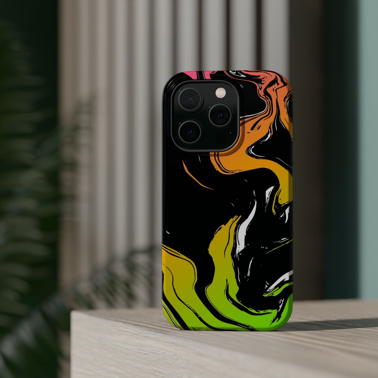 Acid marble pattern MagSafe Tough Case