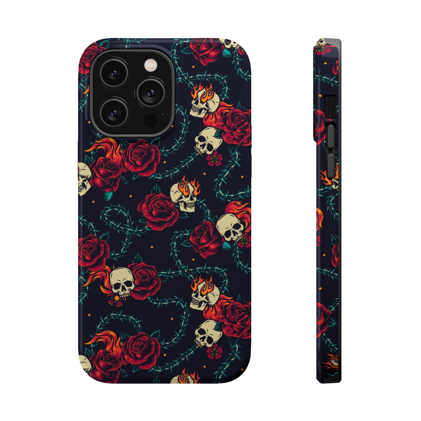 Skulls & Roses MagSafe Tough Case