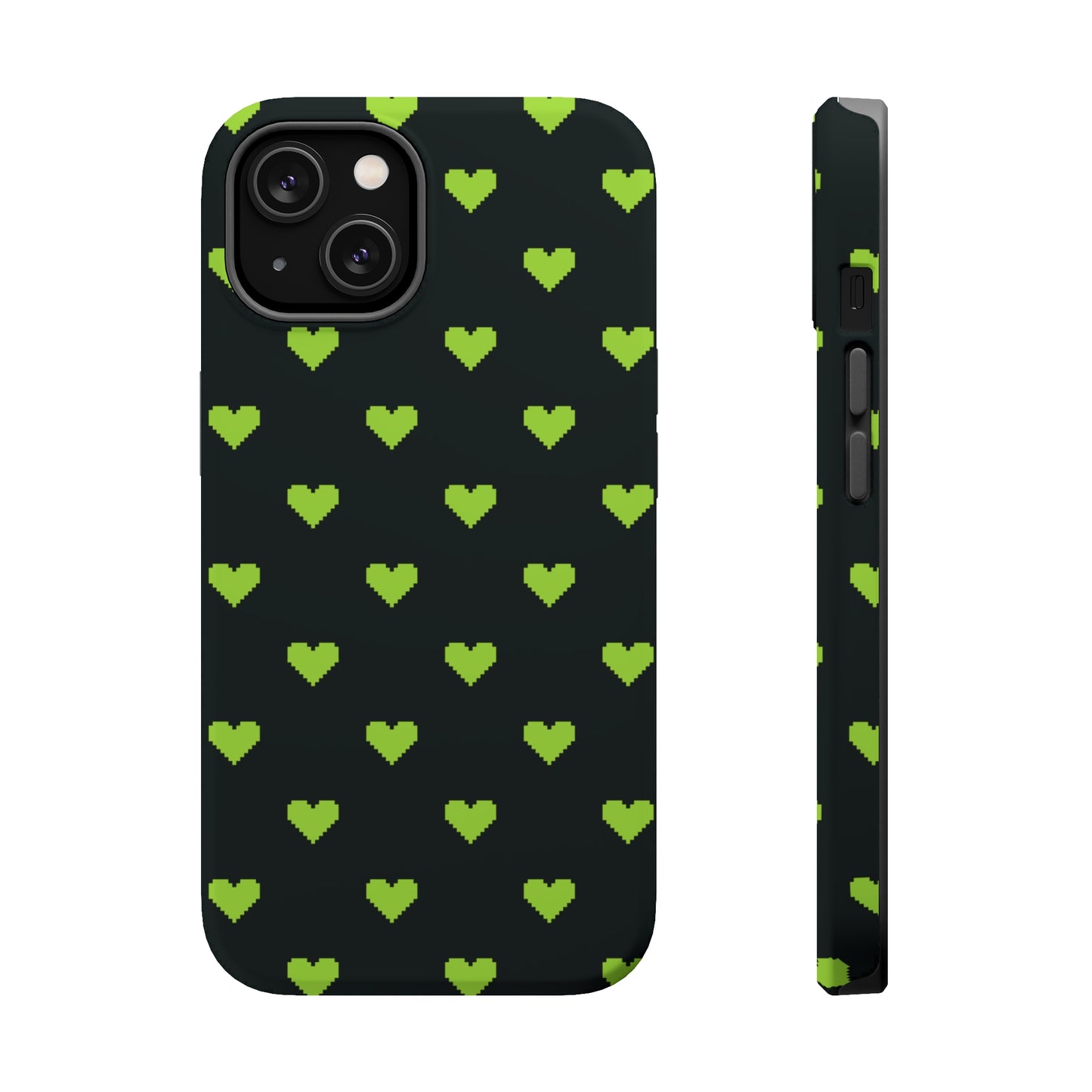 Pixelated Heart MagSafe Tough Case