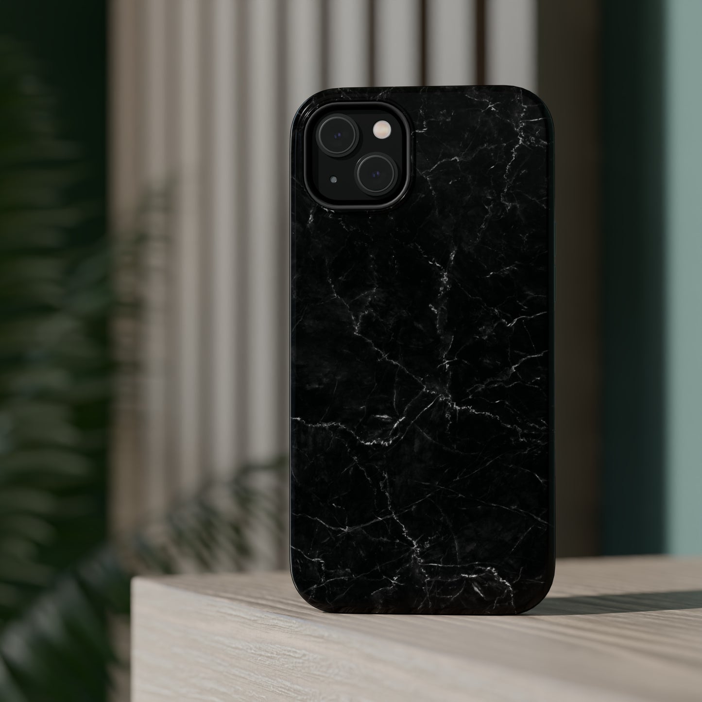 Marquina Black MagSafe Tough Case