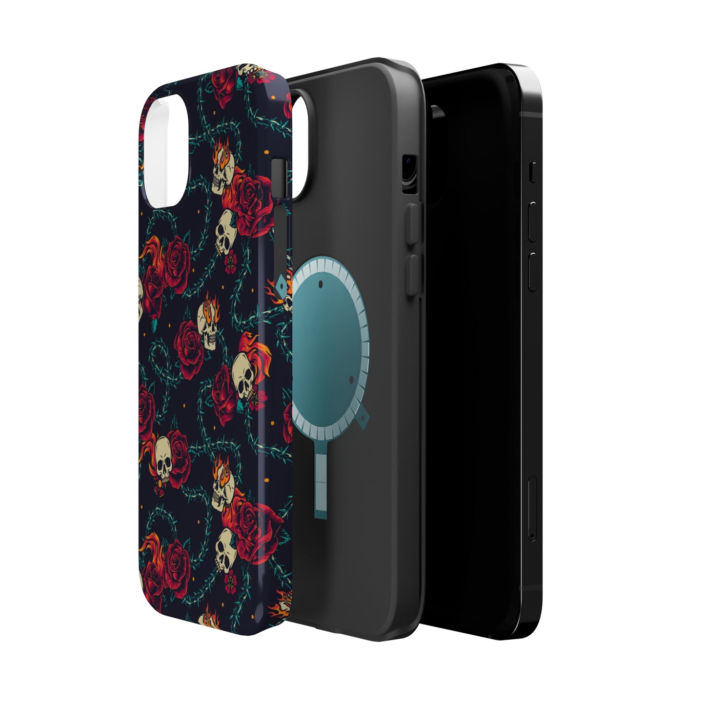 Skulls & Roses MagSafe Tough Case