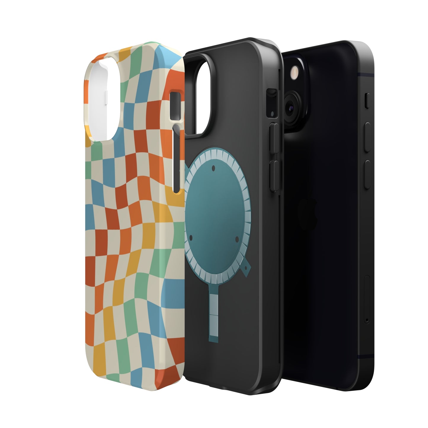 Retro Crazy Checkers MagSafe Tough Case
