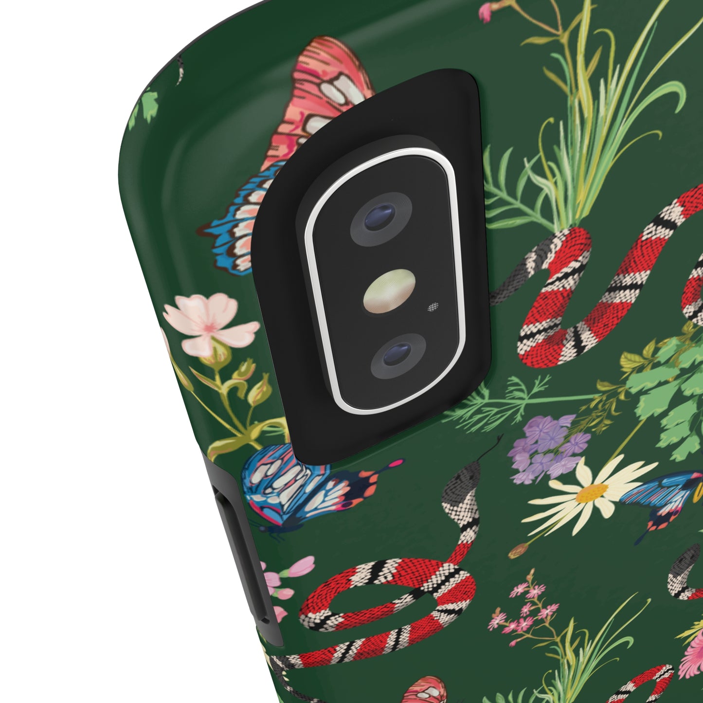 Tropical Chaos Pattern Tough iPhone Case