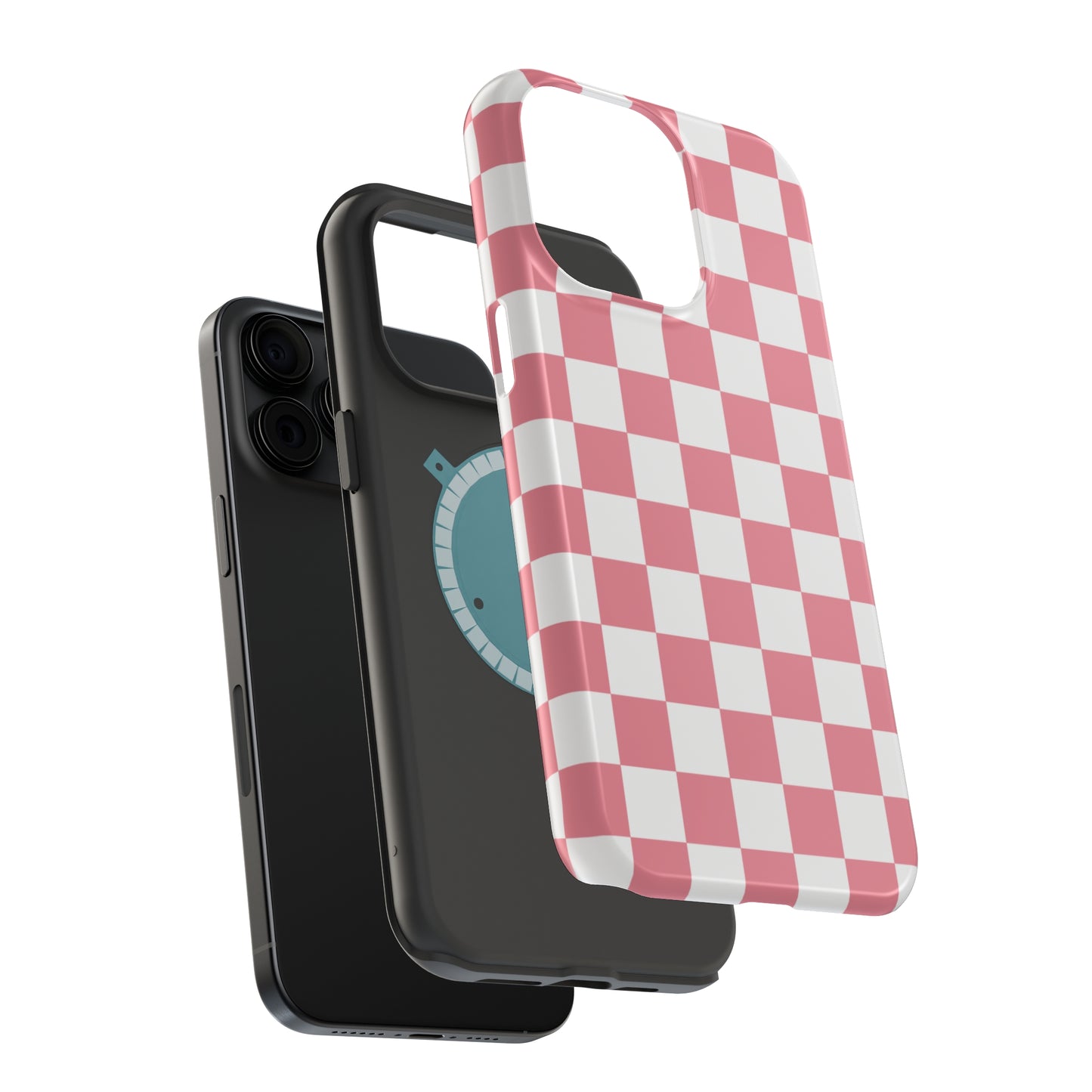 Pink Checkers MagSafe Tough Case
