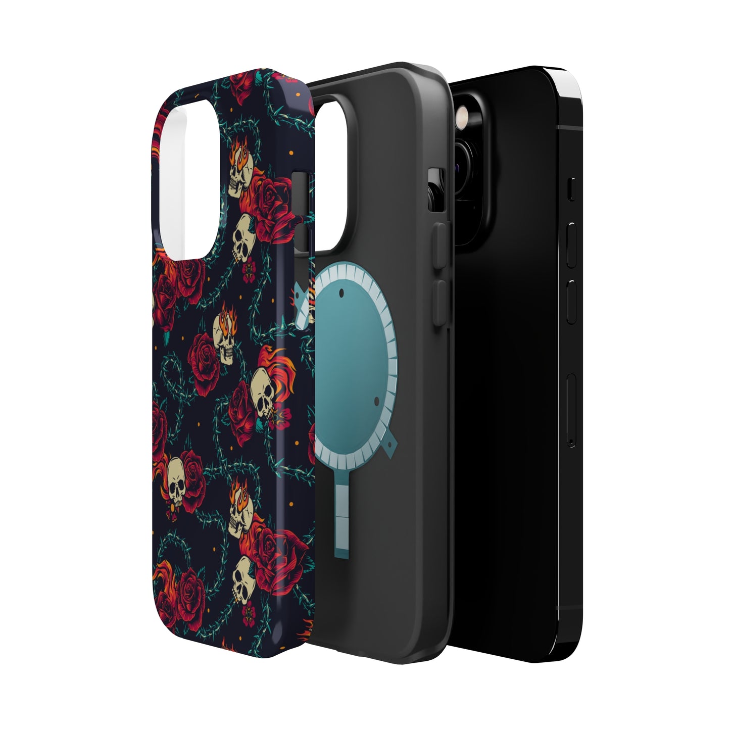 Skulls & Roses MagSafe Tough Case