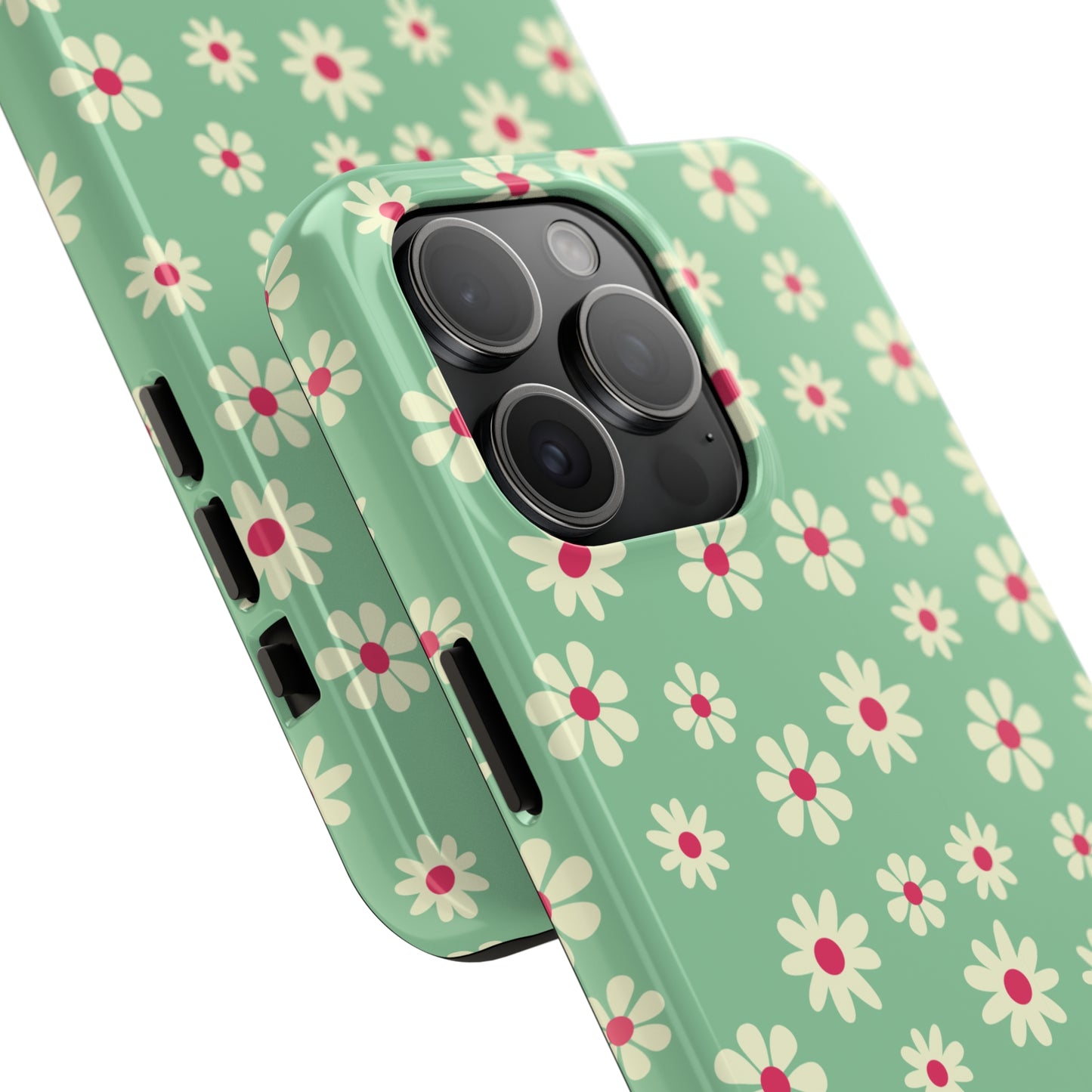 Retro Floral Tough iPhone Case