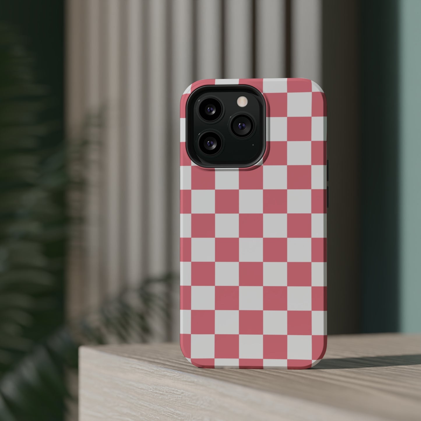 Pink Checkers MagSafe Tough Case