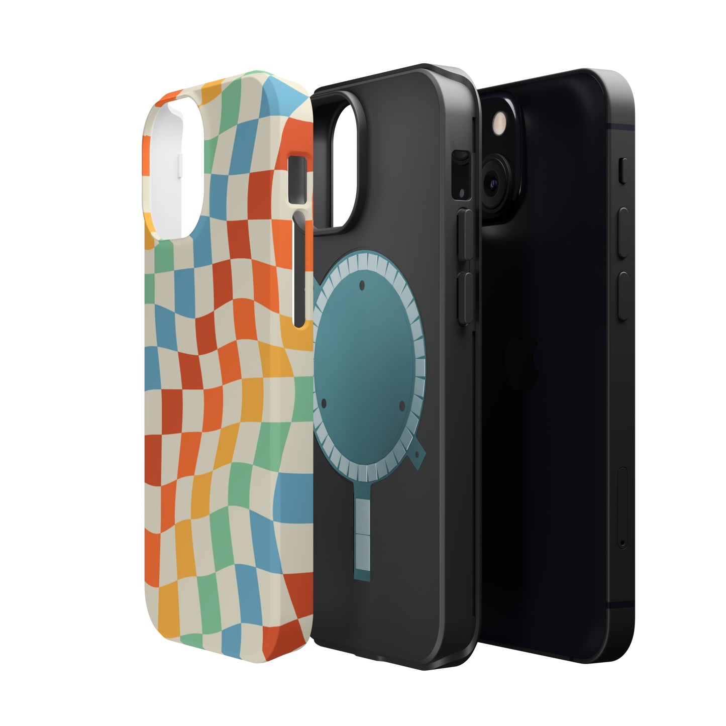 Retro Crazy Checkers MagSafe Tough Case