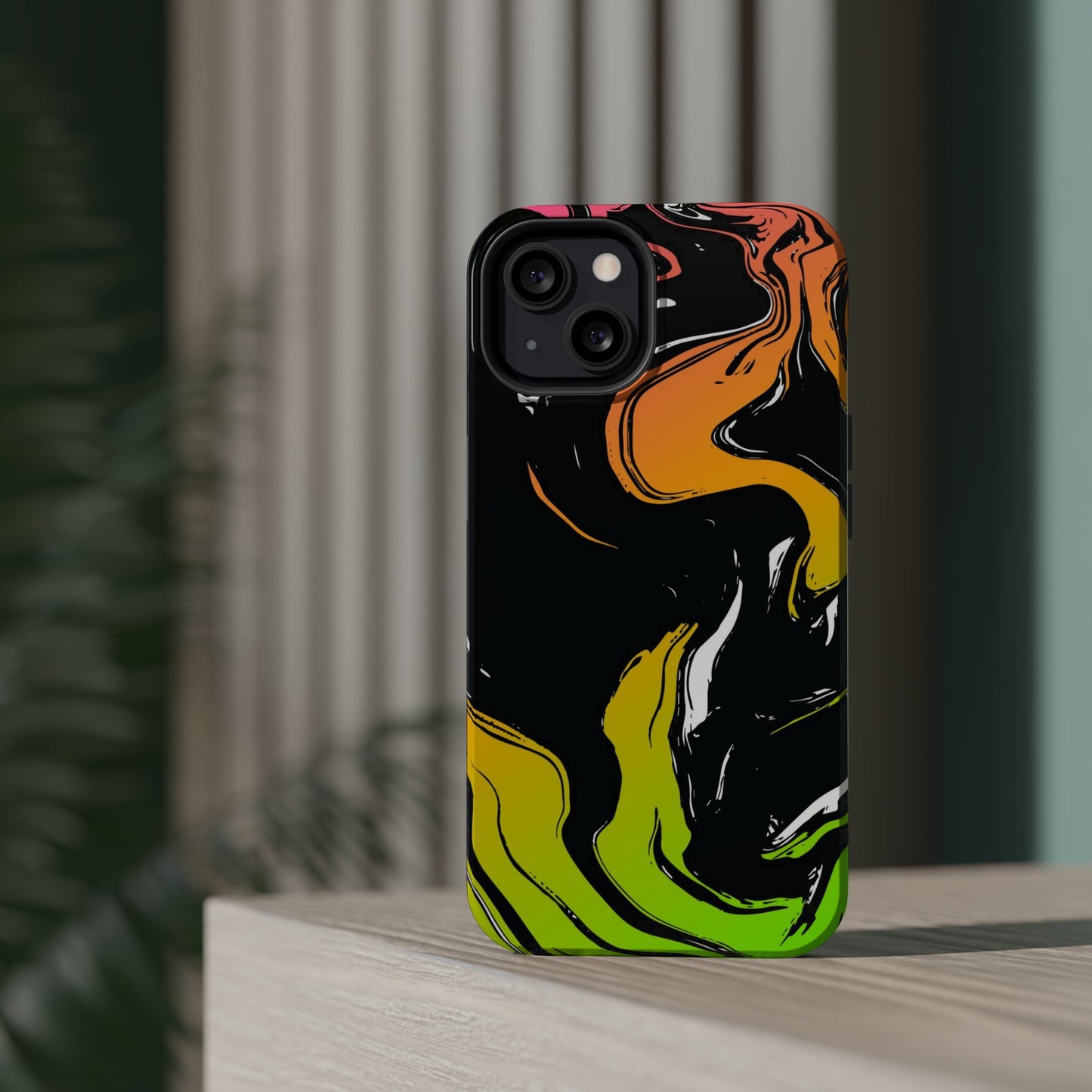 Acid marble pattern MagSafe Tough Case