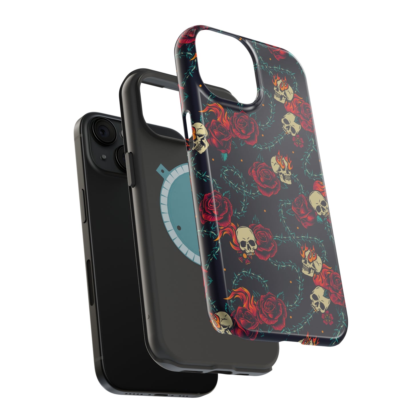 Skulls & Roses MagSafe Tough Case