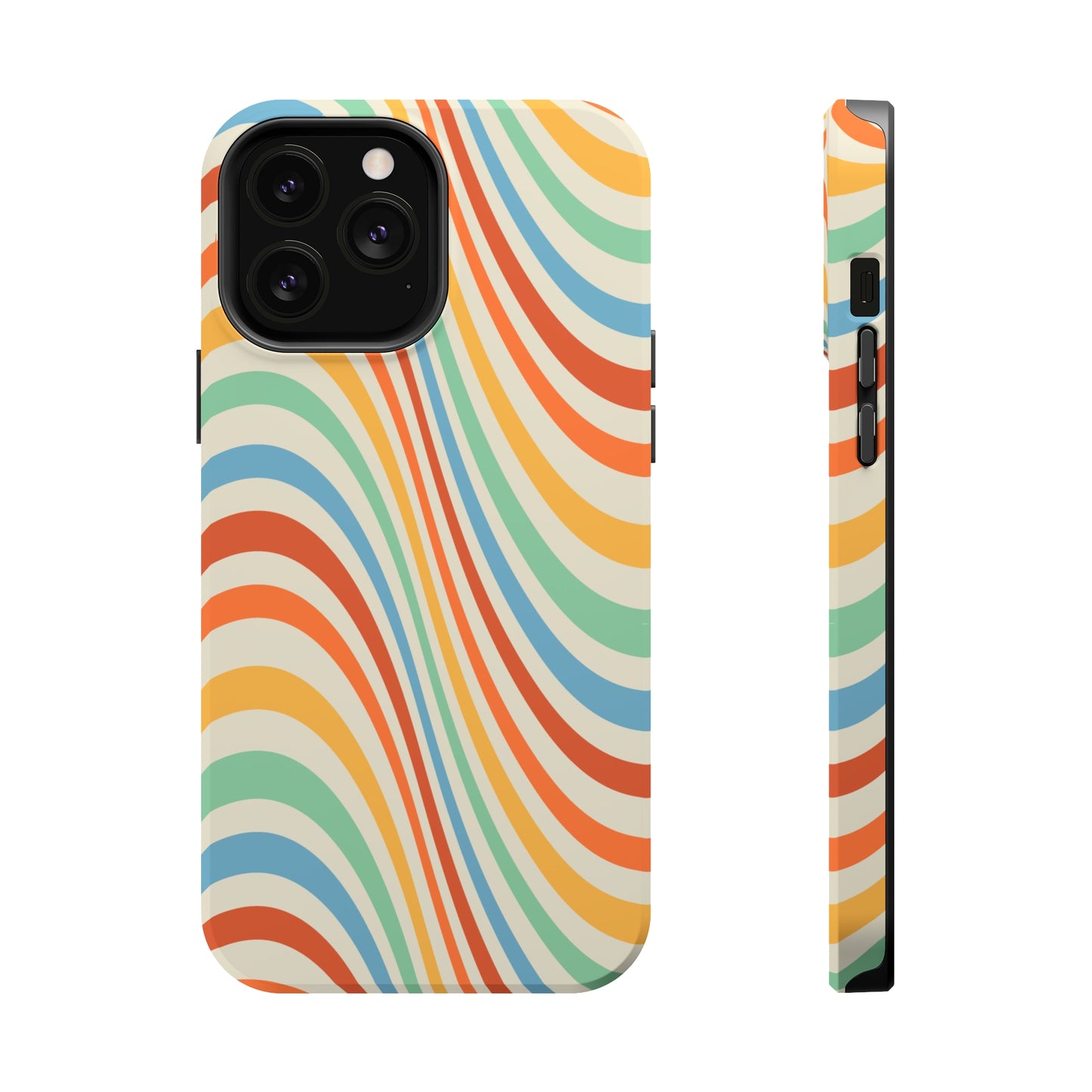Retro Swirl MagSafe Tough Case