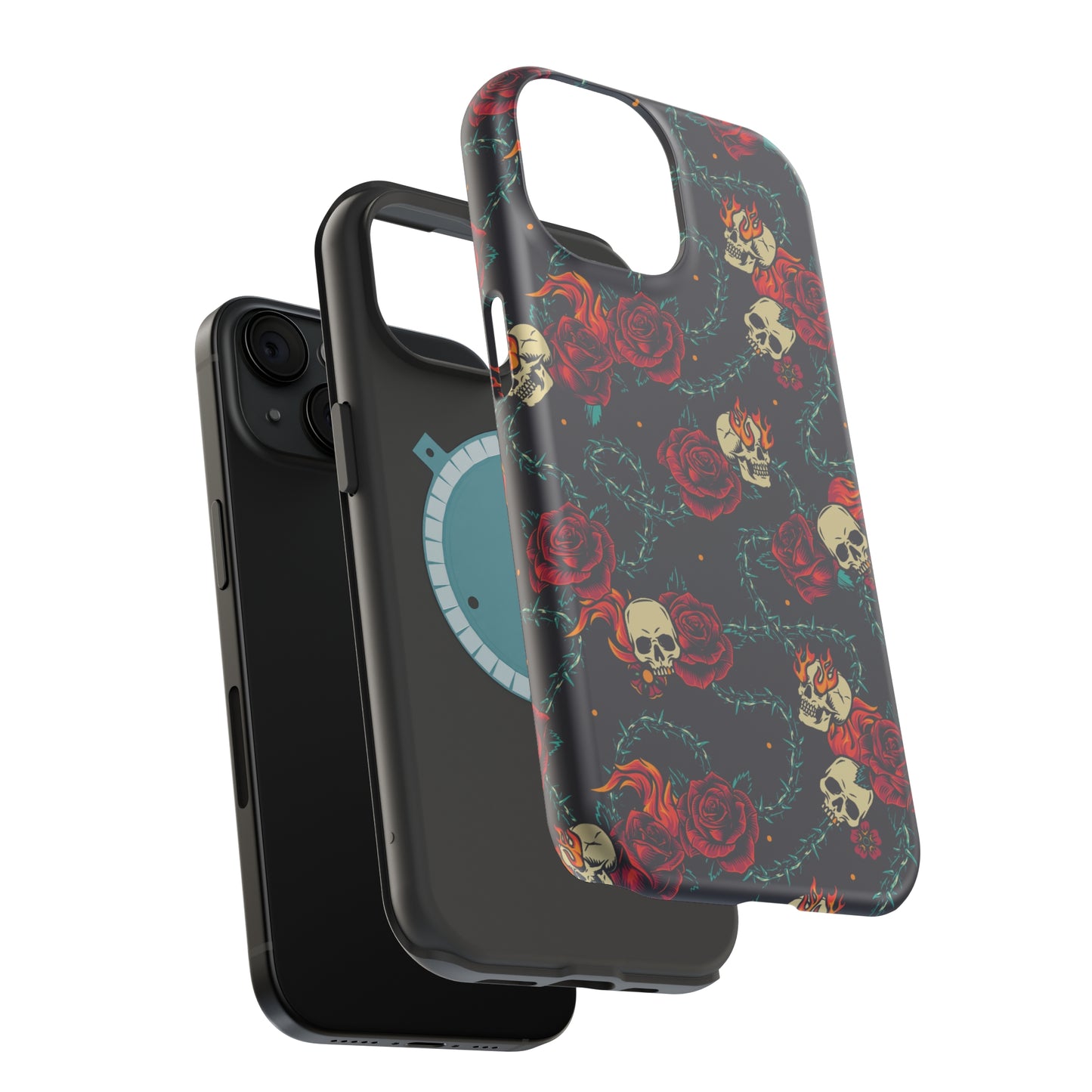 Skulls & Roses MagSafe Tough Case