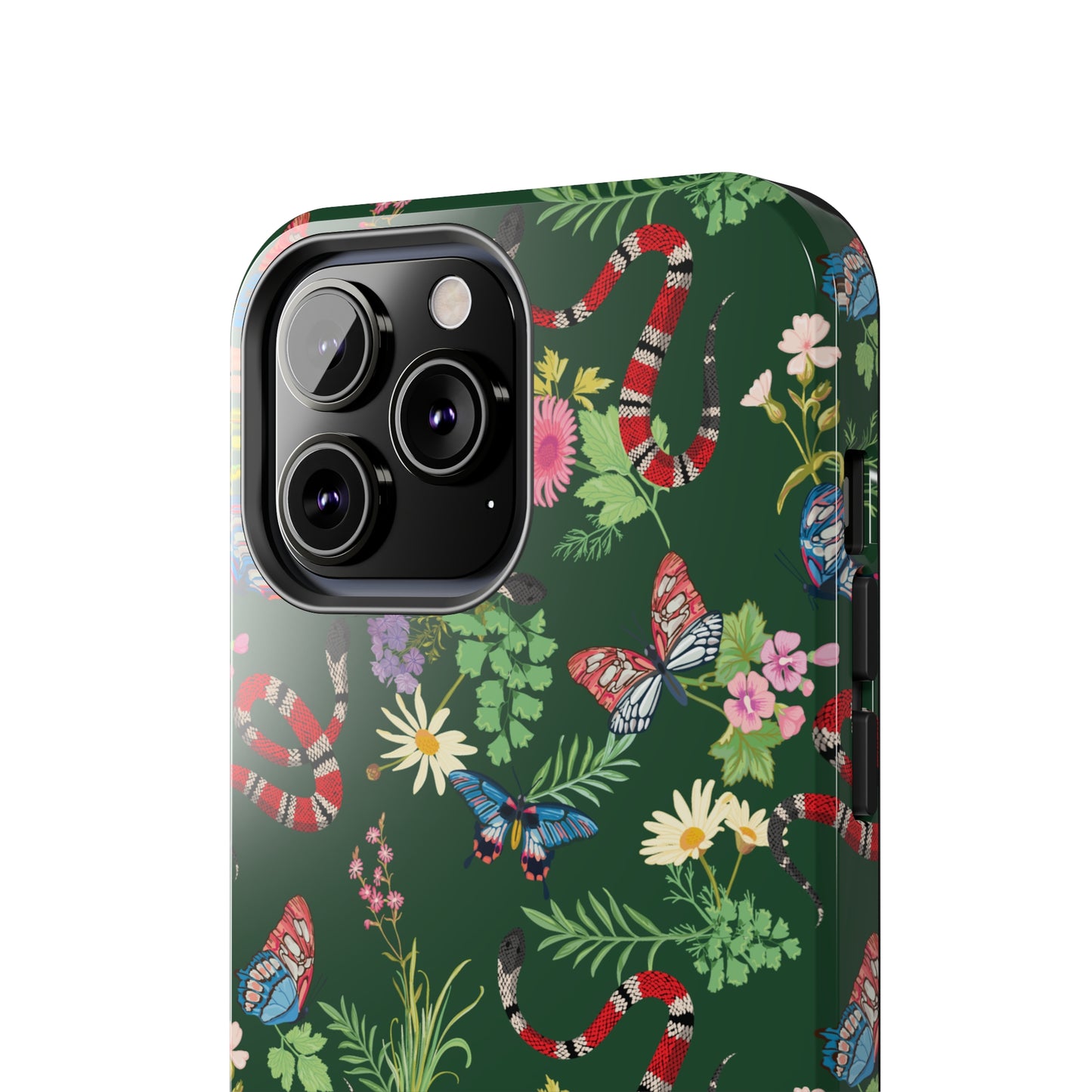 Tropical Chaos Pattern Tough iPhone Case