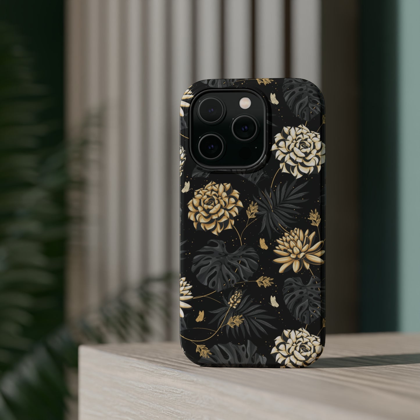 Golden Bloom MagSafe Tough Case