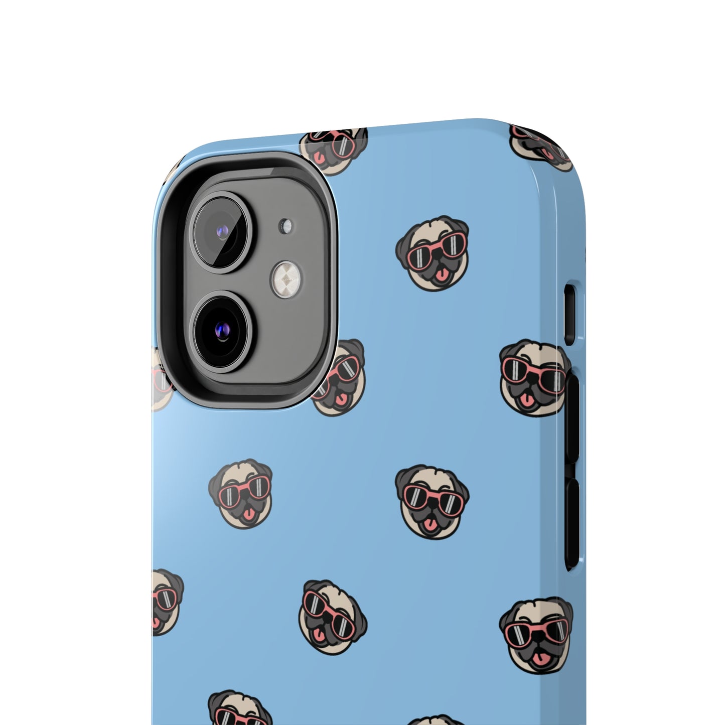 Pug Pattern Tough iPhone Case