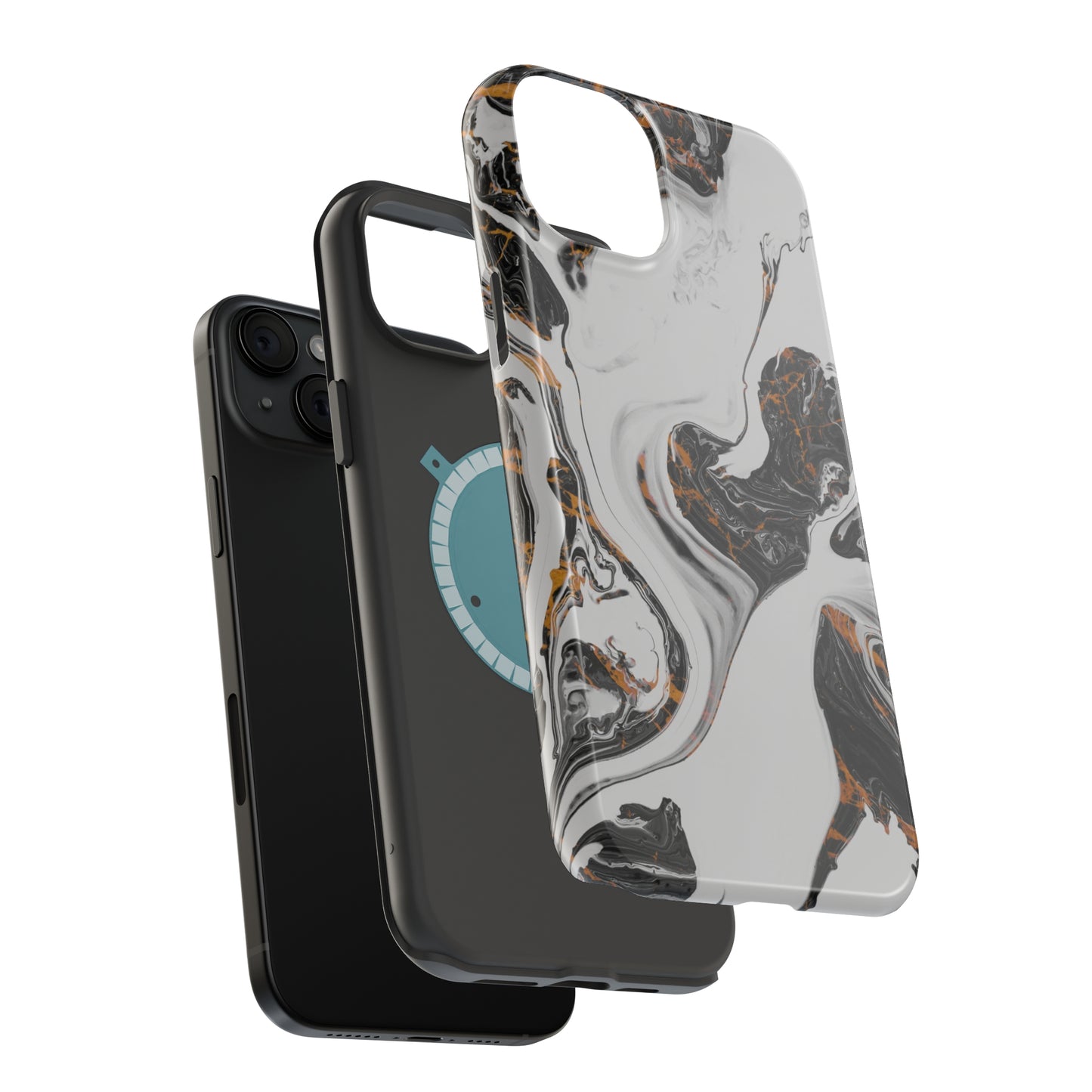 Misty Marble MagSafe Tough Case