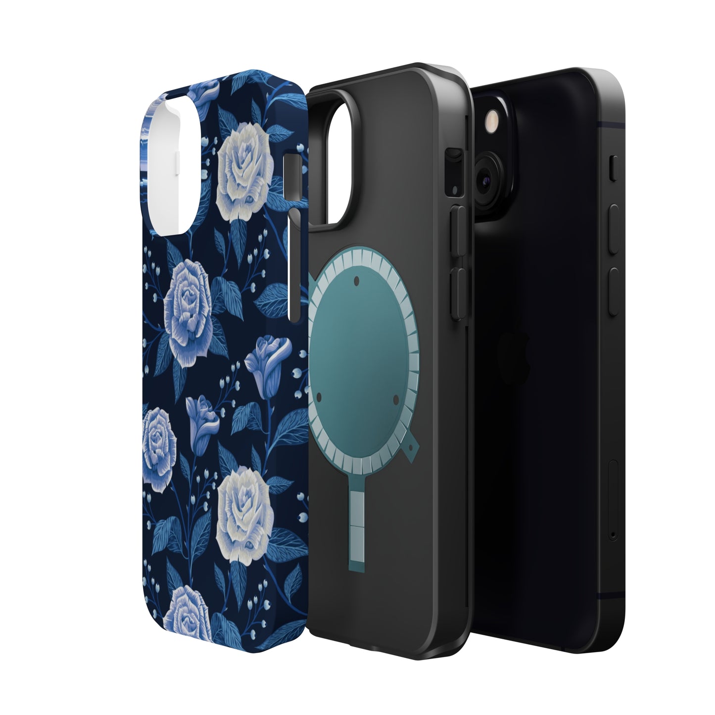 Midnight Rose MagSafe Tough Case