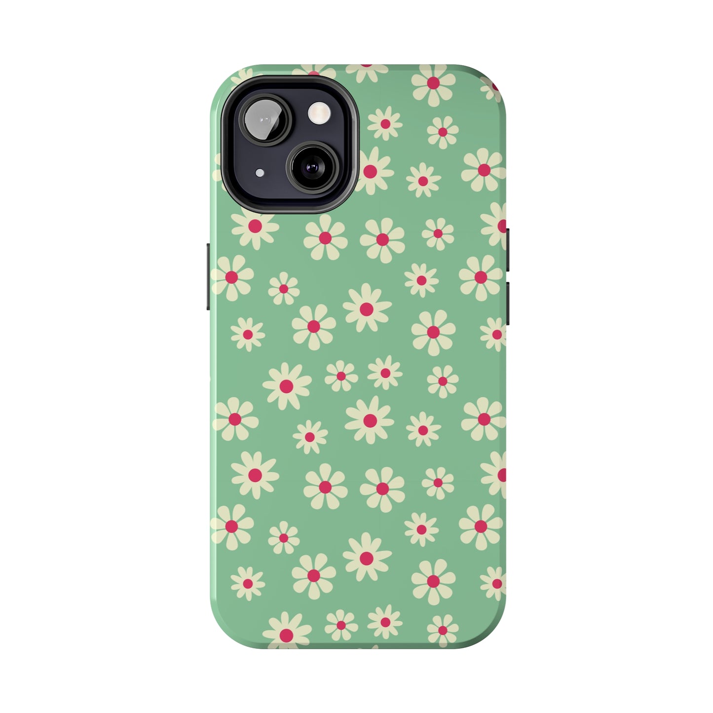 Retro Floral Tough iPhone Case