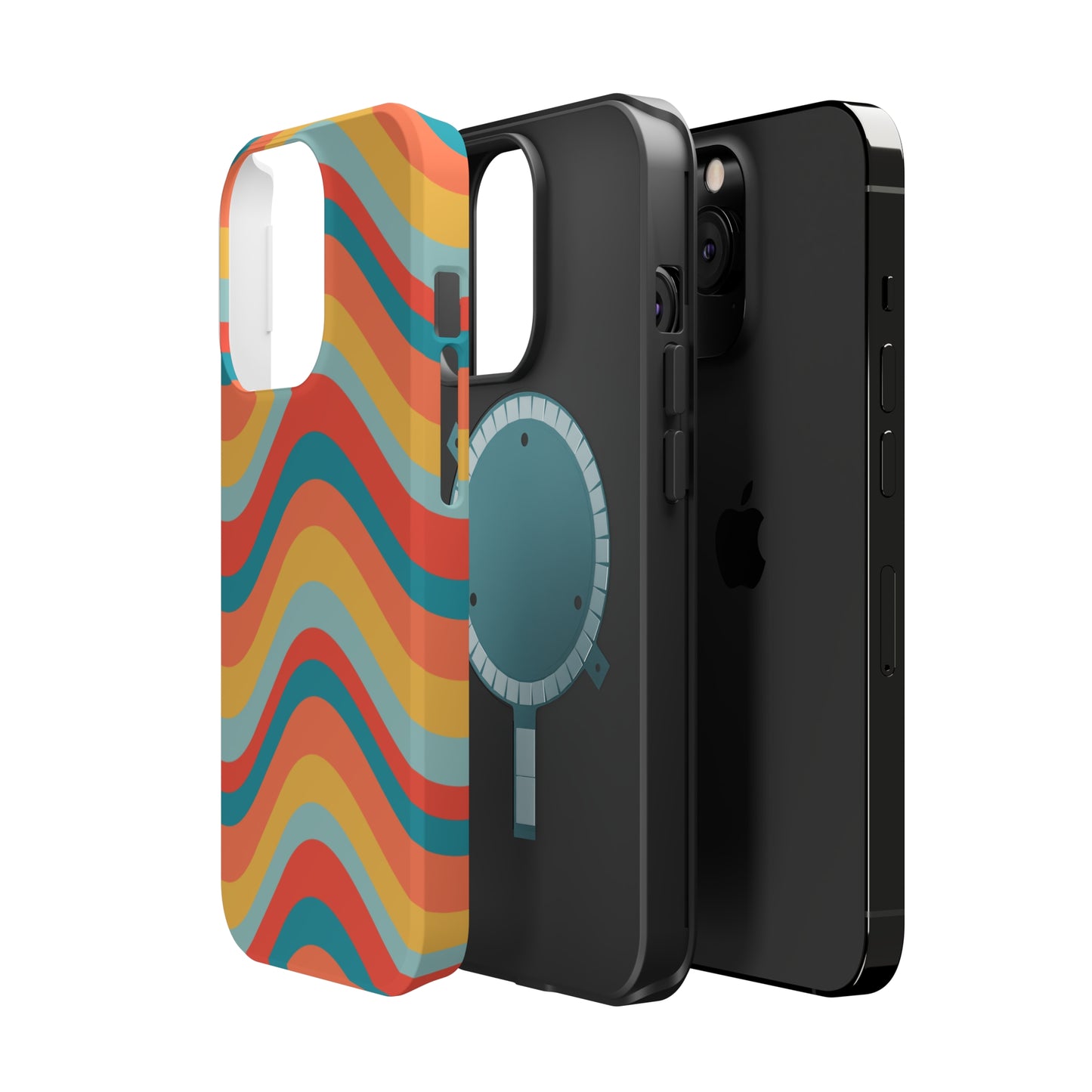 Wavy Pattern MagSafe Tough Case