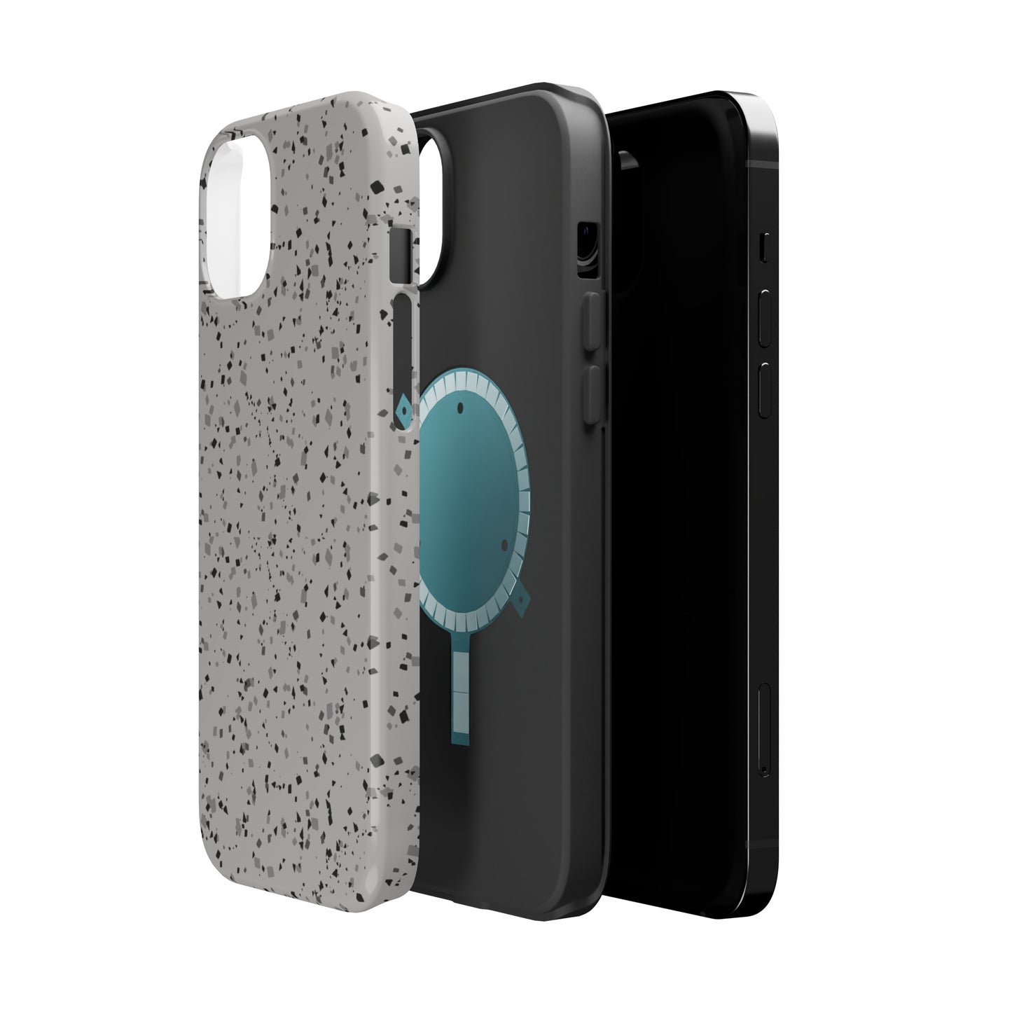 Grey Terrazzo MagSafe Tough Case