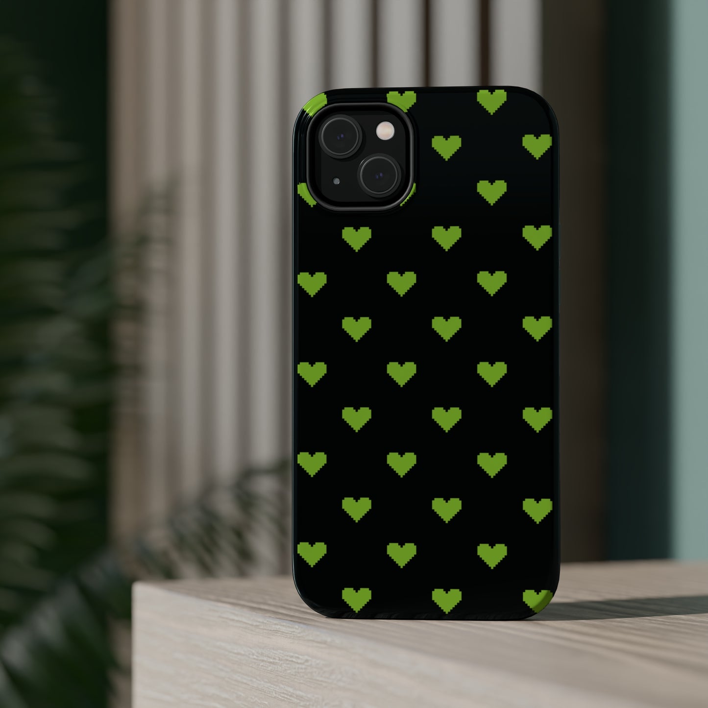 Pixelated Heart MagSafe Tough Case
