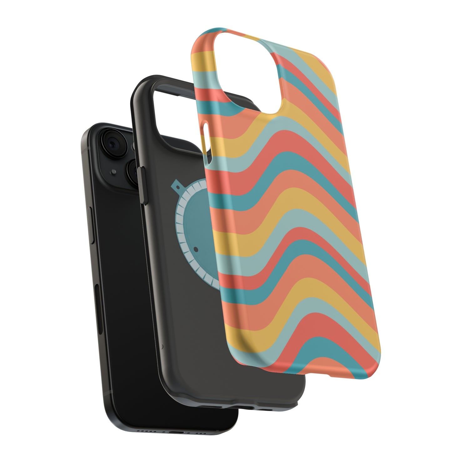 Wavy Pattern MagSafe Tough Case