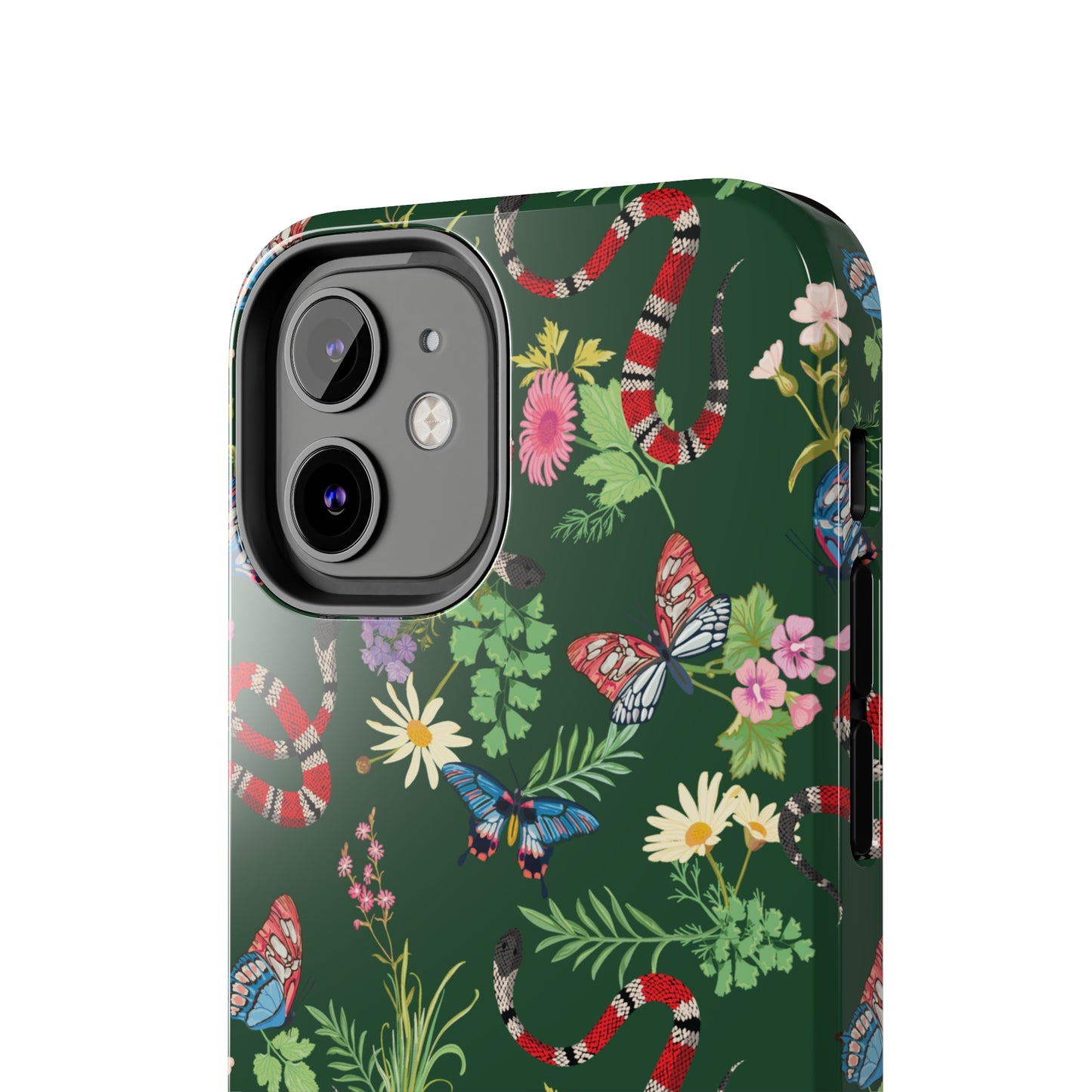 Tropical Chaos Pattern Tough iPhone Case