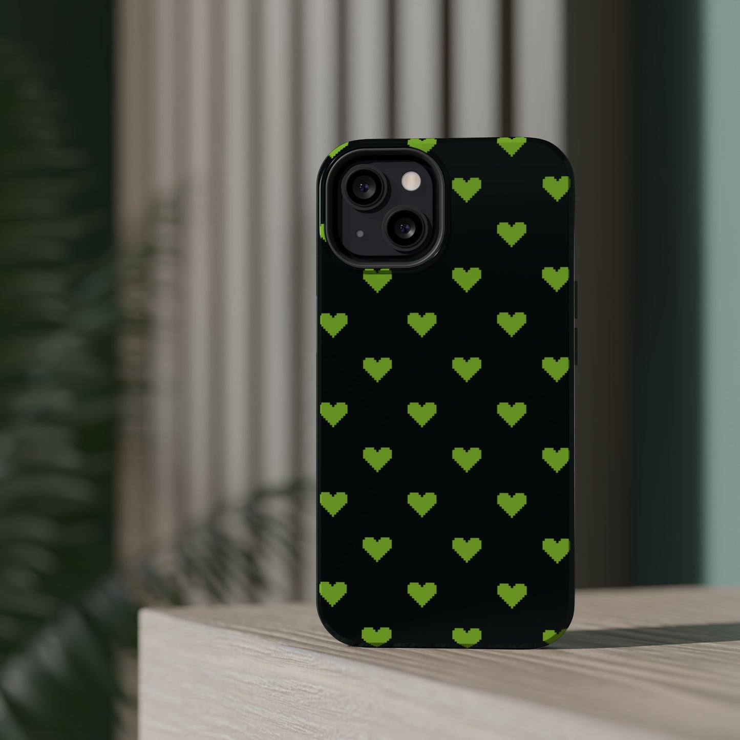 Pixelated Heart MagSafe Tough Case