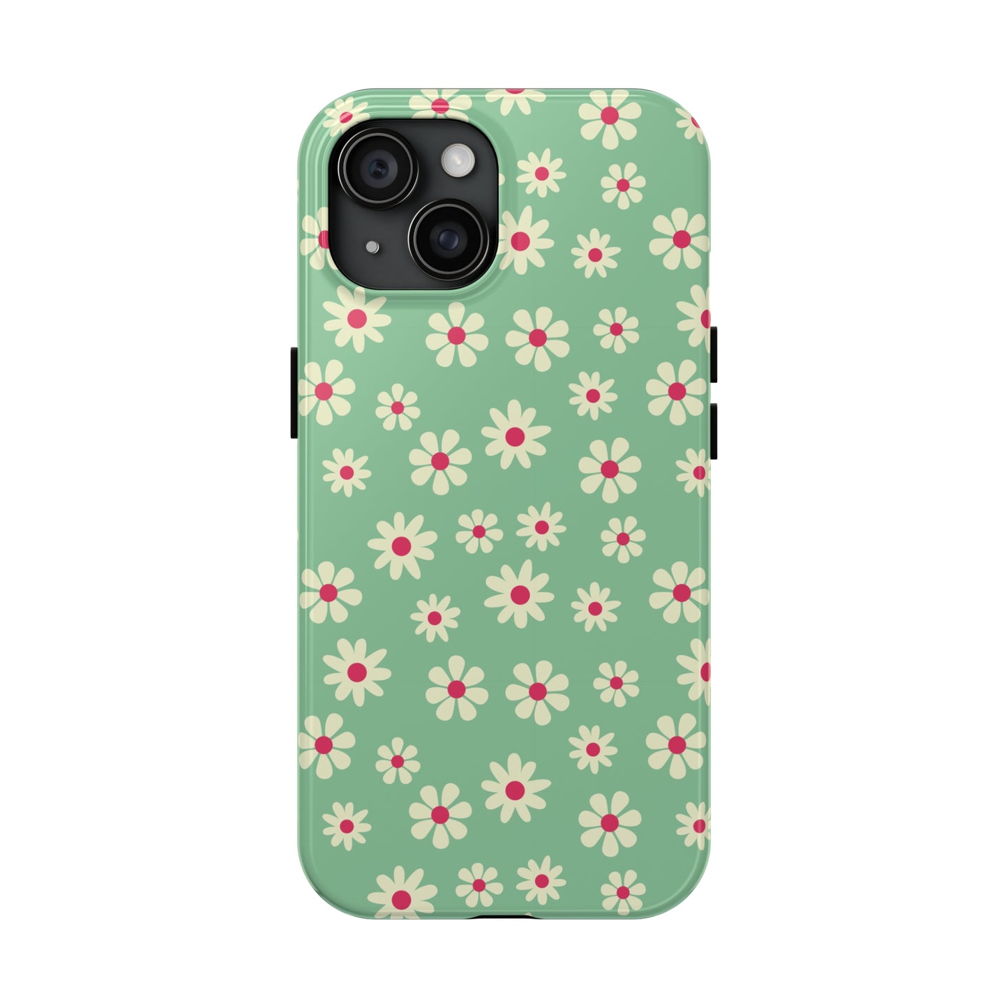 Retro Floral Tough iPhone Case