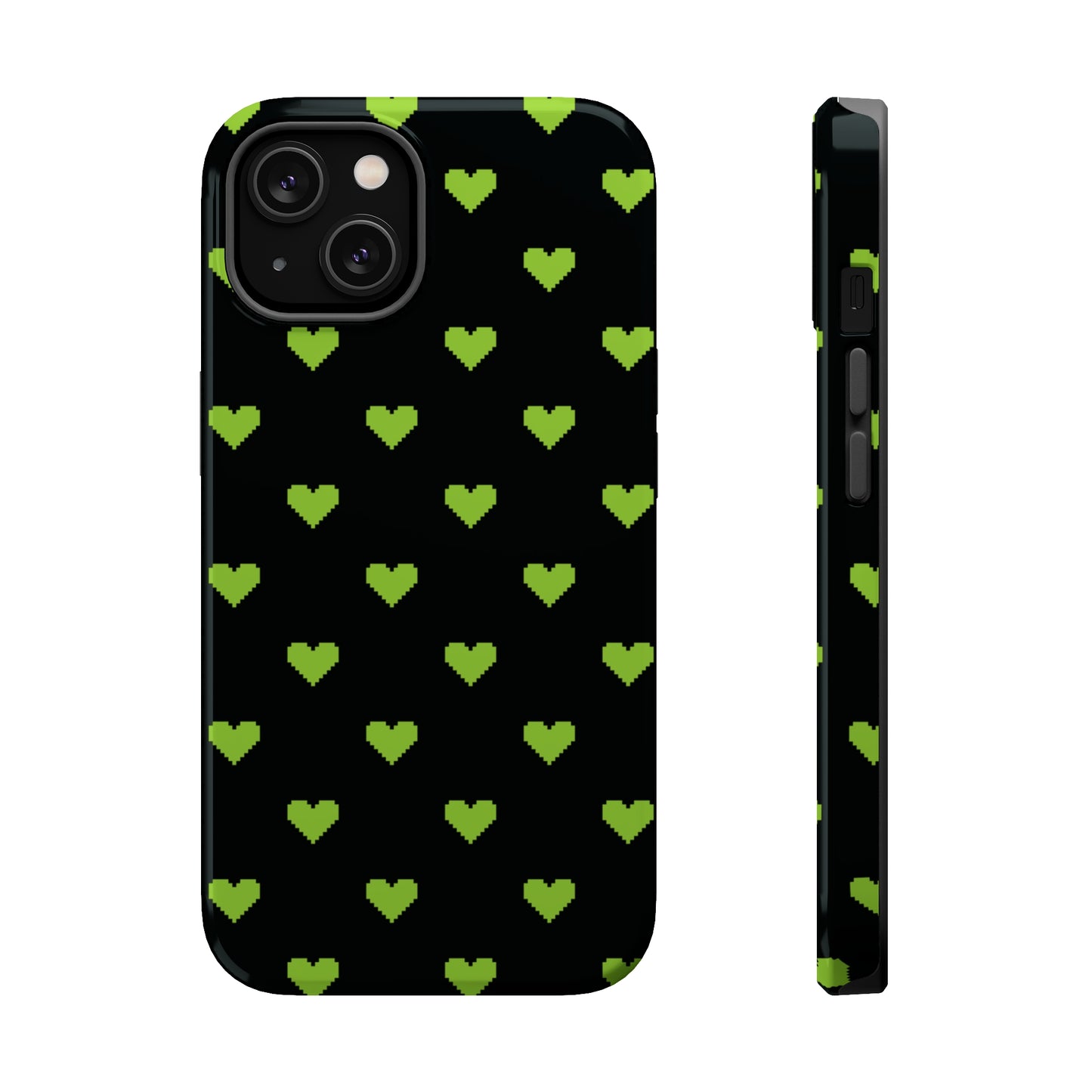 Pixelated Heart MagSafe Tough Case