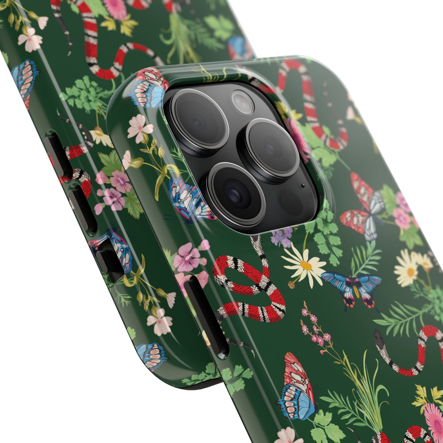 Tropical Chaos Pattern Tough iPhone Case