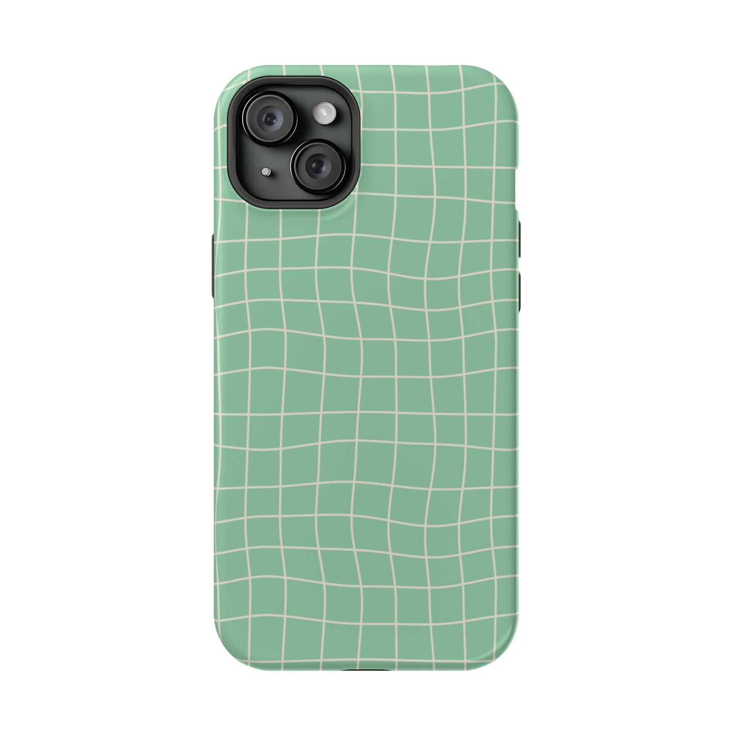 Pistachio Dizzy Grid MagSafe Tough Case