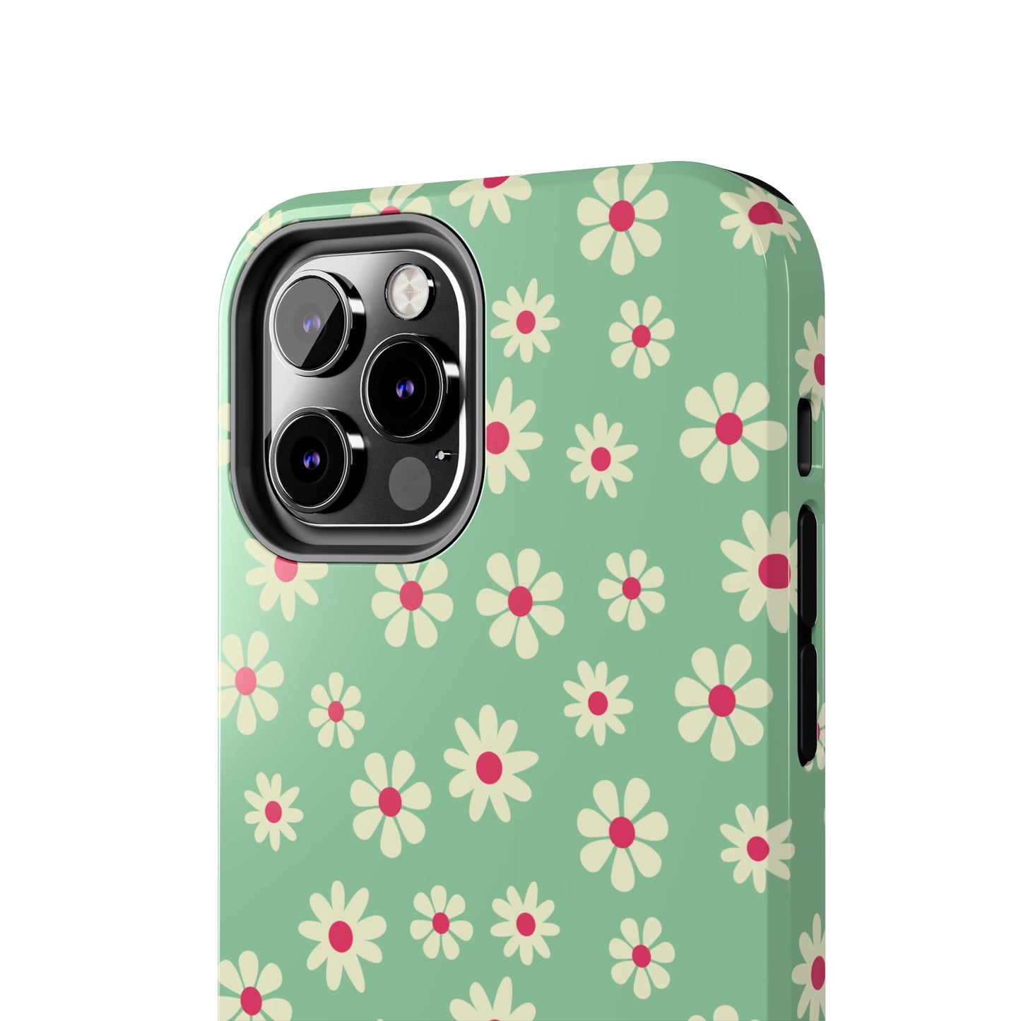 Retro Floral Tough iPhone Case