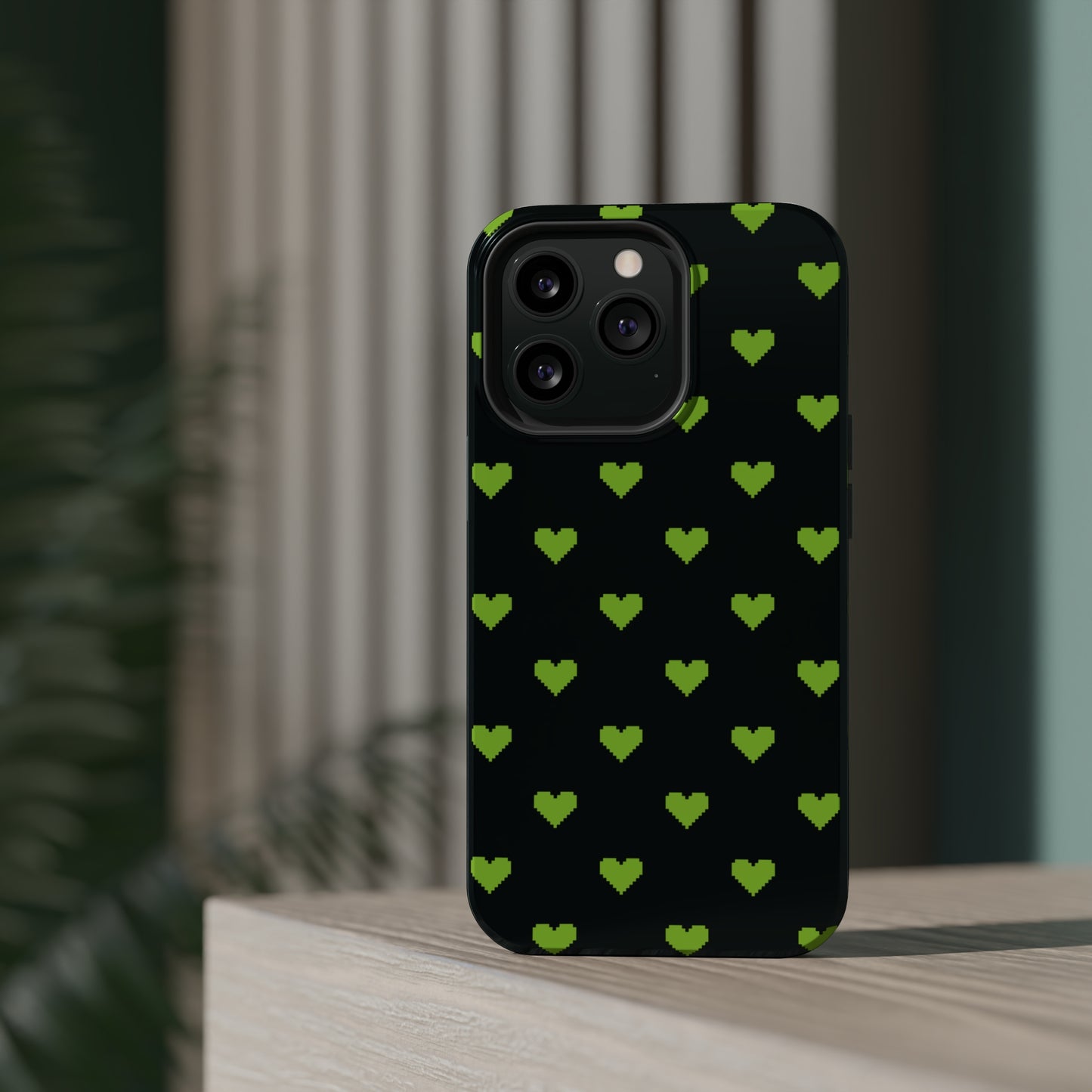 Pixelated Heart MagSafe Tough Case