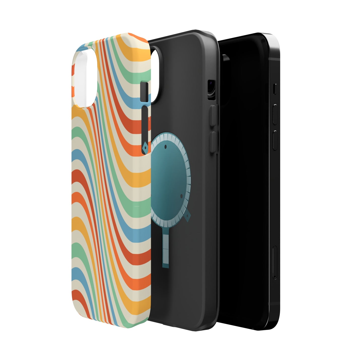Retro Swirl MagSafe Tough Case