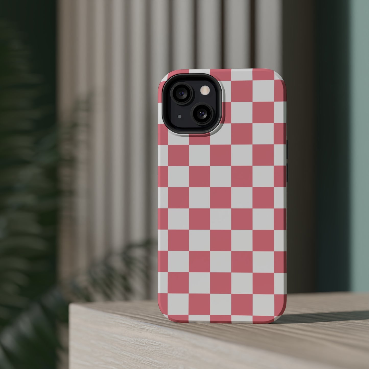 Pink Checkers MagSafe Tough Case