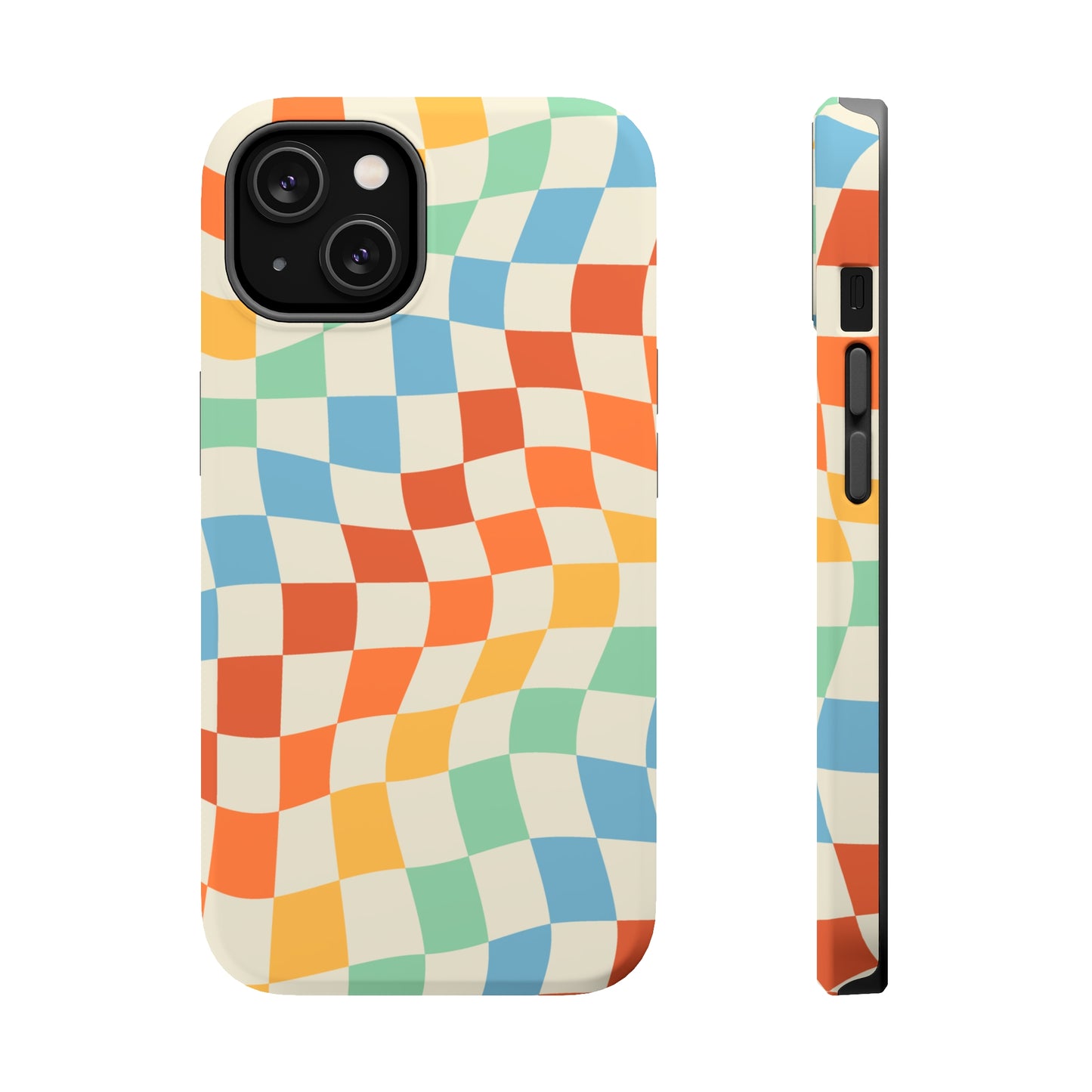 Retro Crazy Checkers MagSafe Tough Case