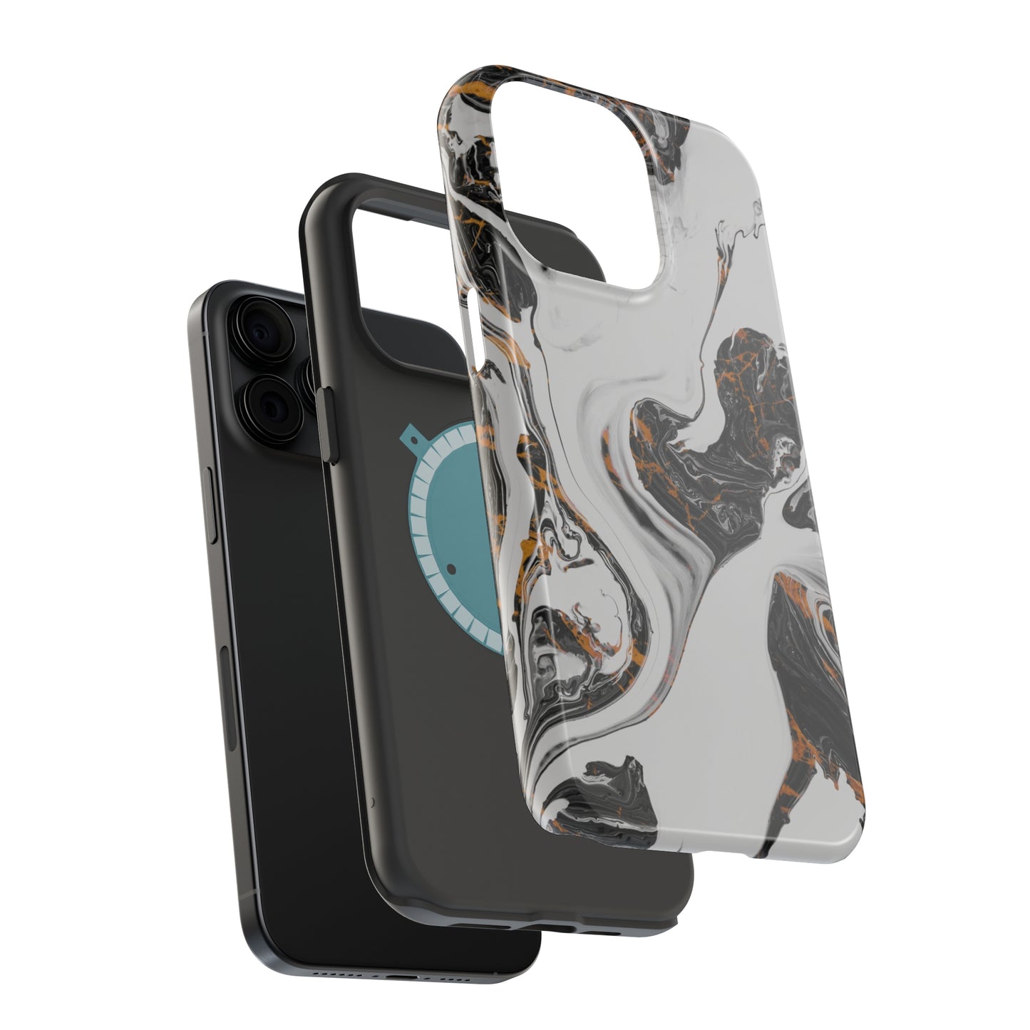 Misty Marble MagSafe Tough Case