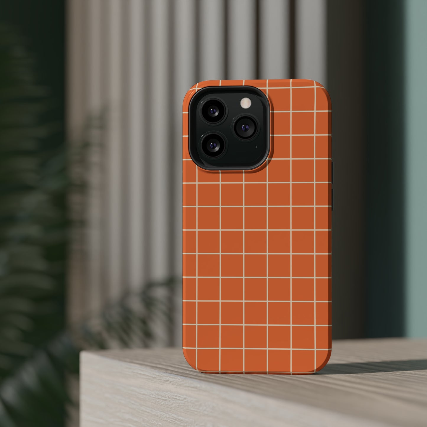 Tangerine Grid MagSafe Tough Case