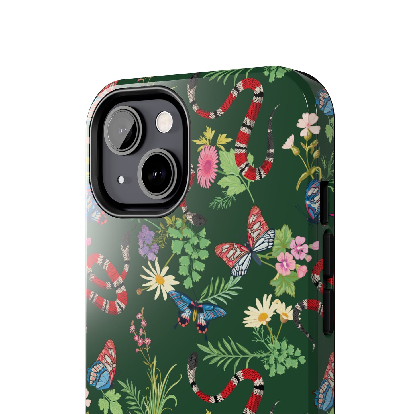 Tropical Chaos Pattern Tough iPhone Case