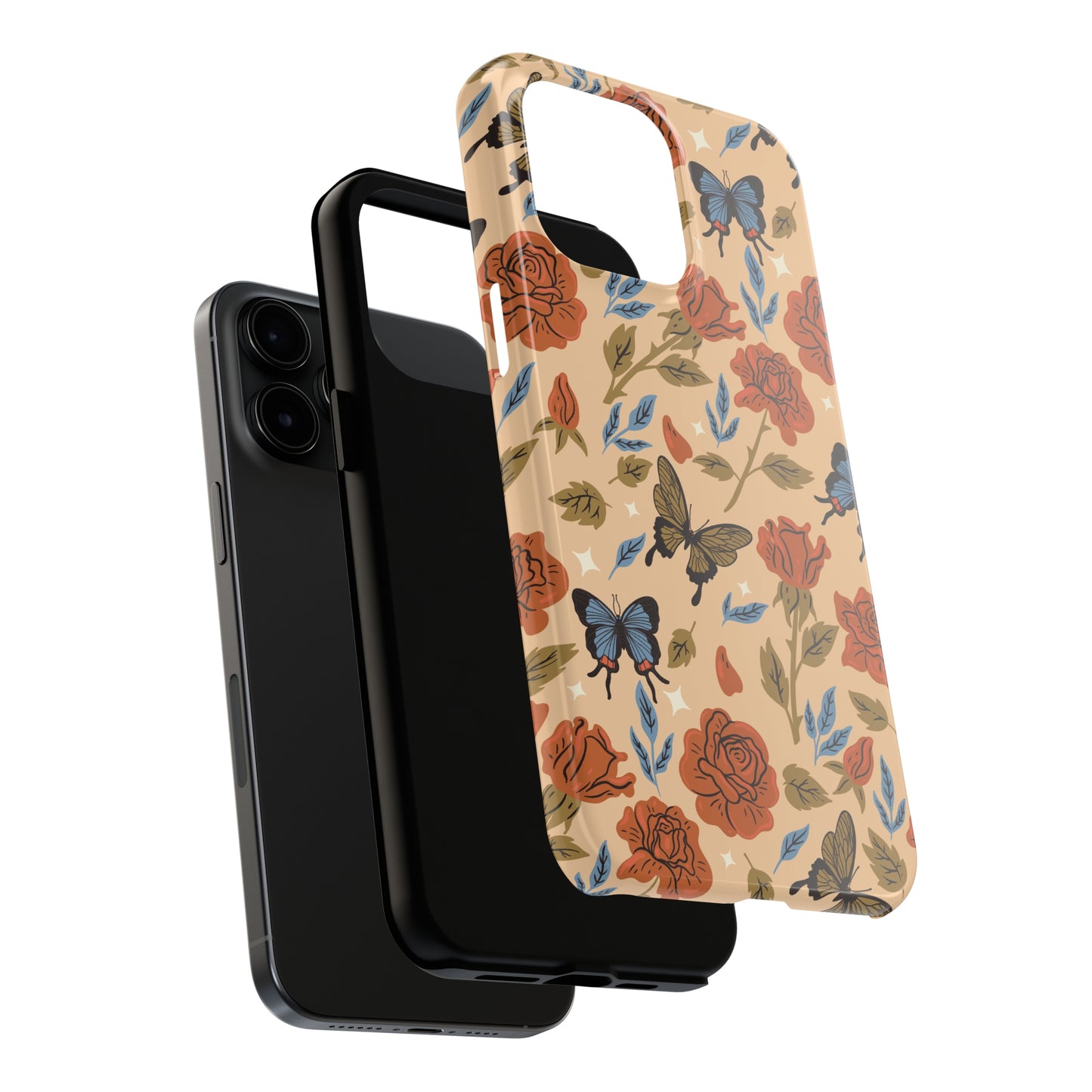 Butterflies Tough iPhone Case