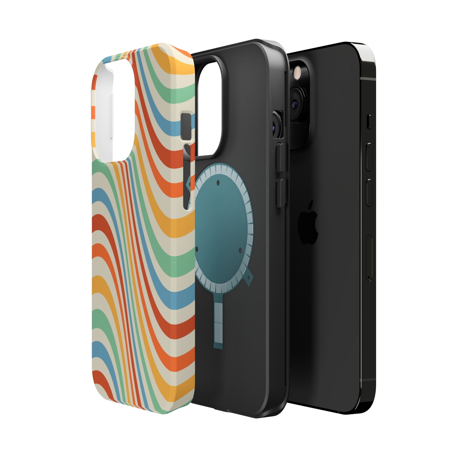 Retro Swirl MagSafe Tough Case